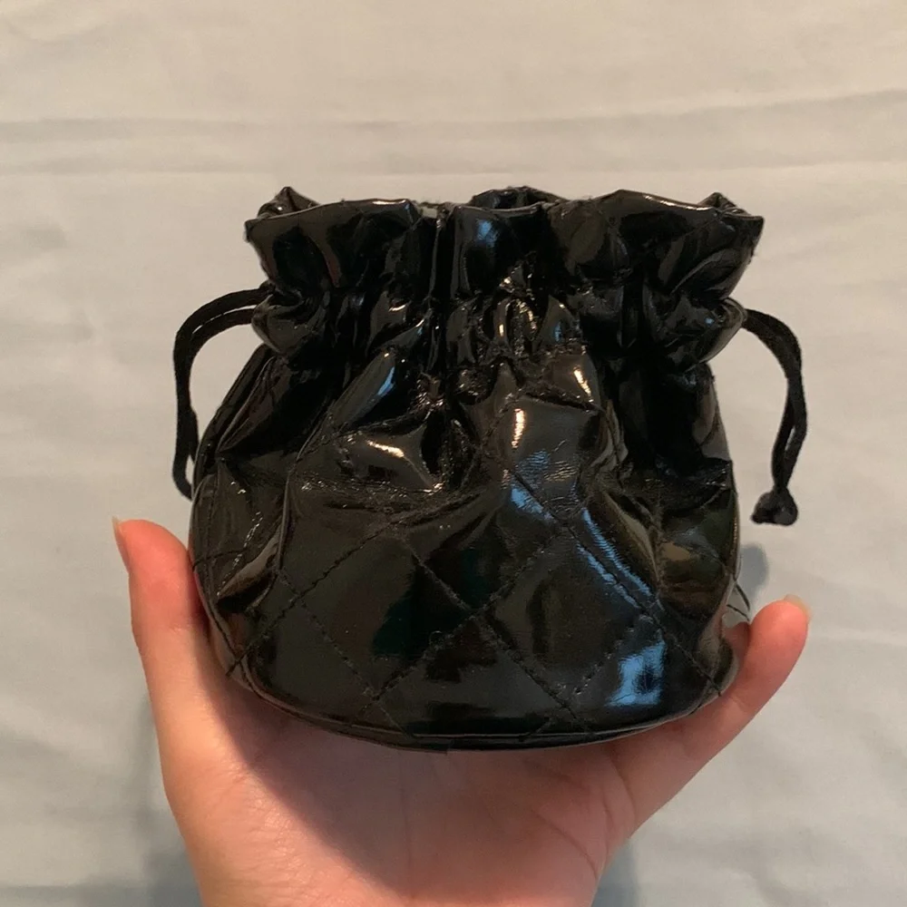 Guess Patent Leather Jewelry / Watch Travel Pouch